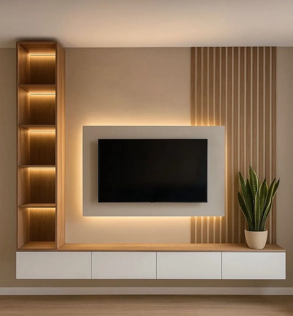 Custom cabinetry and decorative carpentry project by Luxury Designs FL in South Florida